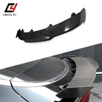 Aileron de coffre de compétition Supreme ABS en noir brillant et aspect carbone pour Kia K5 DL3 2020-2025, garniture aérodynamique de style V