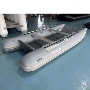 रीचसी बिल्ली तह inflatable गति बिल्ली नाव inflatable रेसिंग कैटामरन बिजली आउटबोर्ड इंजन के साथ - Product Image 1