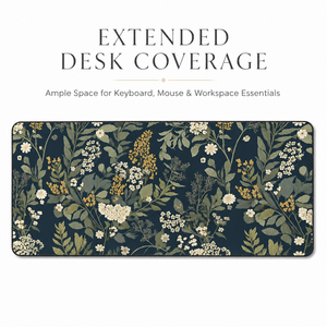 Alfombrilla de Ratón para Juegos <span class=keywords><strong>con</strong></span> Logotipo Personalizado, Floral, XXL, Base de Goma Antideslizante, Impresa por Sublimación, para Oficina - Product Image 2