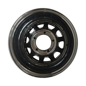 Jantes 4x4 de 16 pouces de qualité supérieure avec roues en acier Beadlock 5x150 - Product Image 1
