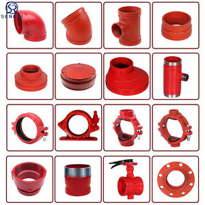 अग्नि सुरक्षा विशिष्ट राल3000 त्वरित ग्रोव पाइप फिटिंग 3/4 "फायर स्प्रिंकलर सिस्टम के लिए डक्टाइल आयरन फायर - Product Image 1