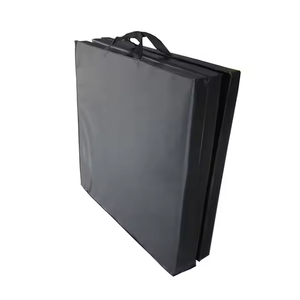 Toptan Yoga 3-Fold katlanır Mat PVC + EPE malzeme 8mm kalın kaymaz su geçirmez çevre dostu 180cm uzunluk dışarı katlayın - Product Image 5