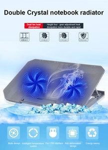 N99 dizüstü bilgisayar soğutma baz dişli <span class=keywords><strong>fan</strong></span> 14 inç ayarlanabilir yükseklik radyatör pedi soğutma braketi - Product Image 5