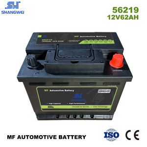 Batería de coche DIN56219 MF 12V 62Ah para arranque de generadores diésel automotrices - Product Image 3