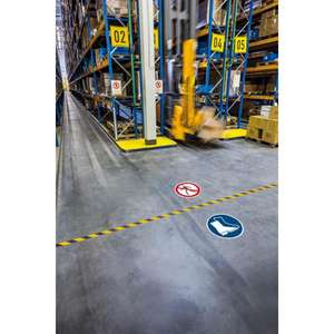 DURABLE - 1733-06 Pictogramme au sol ''Chaussures de sécurité obligatoires''-EAN 4005546983479 SIGNAGE ET MARQUAGE AU SOL MARQUAGE AU SOL - Product Image 2