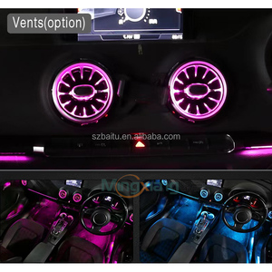 Lumière Ambiante Côté Droit pour <span class=keywords><strong>Audi</strong></span> <span class=keywords><strong>A3</strong></span> 8V S3 RS3 2013-2018, Éclairage d'Ambiance pour Bouches d'Aération de Tableau de Bord, Lumière Intérieure de Voiture <span class=keywords><strong>A3</strong></span> - Product Image 2