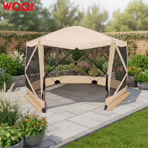 WOQI Toldo <span class=keywords><strong>de</strong></span> Doble Capa para Tres Estaciones, Tipo Recto Plegable, para Hogar y Camping, con Varillas <span class=keywords><strong>de</strong></span> Fibra <span class=keywords><strong>de</strong></span> Vidrio, para Exteriores - Product Image 6
