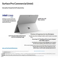 Microsoft Surface Pro 11 Ordinateur portable 2-en-1 Tablette professionnelle 13 pouces OLED Ultra-fin Écran tactile 120 Hz Wi-Fi Neuf