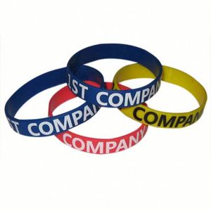 Pulsera de Silicona con Logotipo Personalizado, Inofensiva, No Tóxica, 100% Ecológica - Product Image 1