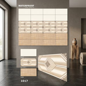 Carreaux muraux en céramique 3D numériques style Irak 30x60cm (300x600mm) pour salle de bain, dernière collection, prix usine, stock disponible, mosaïque murale - Product Image 4