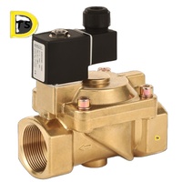 Électrovanne en laiton normalement ouverte/fermée électrovanne en laiton NC pas de filetage BSP NPT en stock électrovanne en laiton à 2 voies
