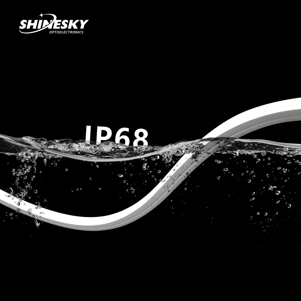 Shineksy Good Flexibility N1615 TOP Bend Silicone LED Neon Strip White Magic RGB Swimming Pool Neon Light