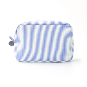 Indian Striped Eco-Friendly Makeup <strong>Bag</strong> Zipper Portable Bubble Gauze Storage Case Cosmetic <strong>Bags</strong> Wholesale Portable Washing <strong>Bag</strong> - Product Image 6