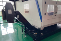 Fraiseuse à portique CNC à double colonne contrôlée par PLC GUOSHENG GMF2716 pour moules d'énergie éolienne