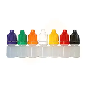 थोक प्लास्टिक 2-3 ml खाली प्लास्टिक दबाने योग्य पीई आँख ड्रॉप बोतल नेत्र आई ड्रॉप के लिए