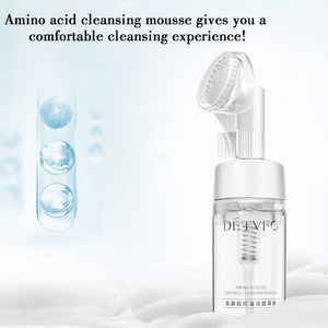 Muestra gratis japonés poro profundo oem coreano cara pepino la piel <span class=keywords><strong>limpiador</strong></span> <span class=keywords><strong>facial</strong></span> blanqueamiento de espuma - Product Image 3