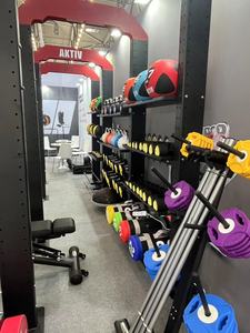 20 Sets de Soportes para Equipos de Gimnasio con Ruedas, Solución de Almacenamiento Móvil Compacta, Soportes para Barras y Sentadillas - Product Image 6