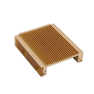 OEM Extruded Aluminium Profile Factory 6061 6063 Anodized Large Aluminum Extrusion Profiles Heatsink Custom Aluminium Heat Sink