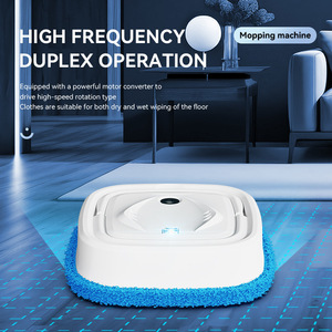 Robot Vacuum Cleaner P6 Wet <b>Dry</b> <b>Mopping</b> With Blue Cloth For Floor Cleaning - Product Image 1