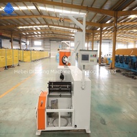 Machine de prise de bobine d'enroulement de bobine de roue en forme de I de fil d'acier inoxydable de cuivre aluminium carbone SS pour des machines de tréfilage