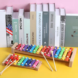 <span class=keywords><strong>Xylophone</strong></span> <span class=keywords><strong>en</strong></span> <span class=keywords><strong>bois</strong></span> à huit notes Jouet éducatif de musique à percussion pour enfants <span class=keywords><strong>Petit</strong></span> piano à main pour enfants - Product Image 2