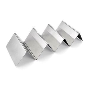 2/3 Pack W Shaped Stainless Steel Taco Stand Rack Mexican Taco Holder - Product Image 6