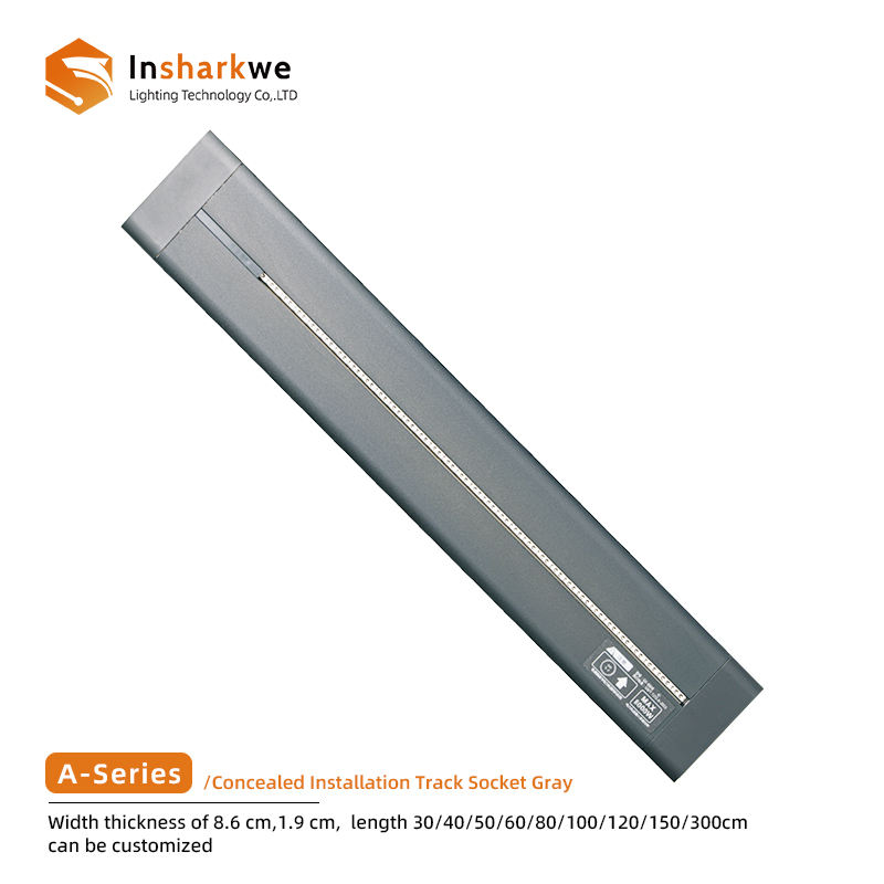 A Track Grey Recessed Mounted (Classic)