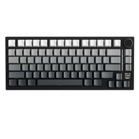 ATTACK SHARK X820 Ultra Mechanical Keyboard Tri-mode Wireless Gasket Mount 75% Layout Smart TFT Color Screen RGB Knob Hot-swap