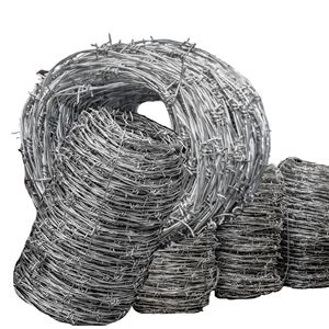 Alambre de Púas de Acero Galvanizado de Alta Resistencia para Cercas de Seguridad - Product Image 1