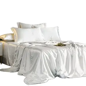 Hot selling jacquard silk bedding sets from China Supplier luxury silk