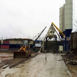 Planta Mezcladora de Concreto HZS60 con Mezclador Horizontal de Doble Eje, Motor y Sistema de Control Centralizado para Mezcla de Concreto - Product Image 2