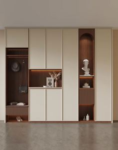 Modern Simple <b>Wooden</b> <b>Shoe</b> Cabinet Family Entrance Furniture for <b>Shoe</b> <b>Storage</b> for Living Room Hall & Entry - Product Image 1