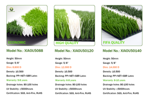 Gazon artificiel de haute qualité directement à l'usine, <span class=keywords><strong>prix</strong></span> pour le Football, <span class=keywords><strong>pelouse</strong></span>, sol de sport, jaune, vert, rouge, nouveauté - Product Image 2