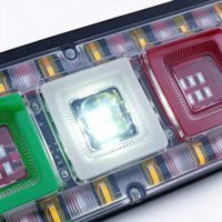 Feu arrière de signalisation de brouillard segmenté pour semi-remorque, LED multicolore (bleu, vert, blanc, rouge) pour unité arrière de semi-remorque