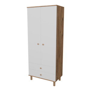 Archivador de Oficina Moderno, Duradero y Ecológico de 2 Puertas y 2 Cajones para Dormitorio Infantil y Uso en Hoteles - Product Image 1