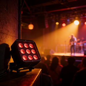 Luces LED para Escenario <span class=keywords><strong>de</strong></span> Alta Potencia, 9*18w, para Exteriores, Resistentes al Agua, <span class=keywords><strong>Precio</strong></span> <span class=keywords><strong>de</strong></span> Fábrica - Product Image 1