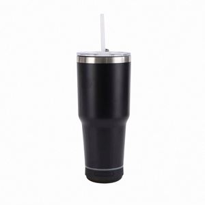 Custom Double Wall Stainless Steel <b>Coffee</b> Mug With Bluetooth - Product Image 4
