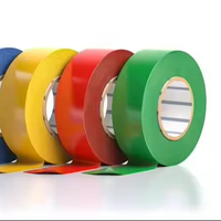 Ruban isolant électrique en PVC coloré de haute qualité pour isolation électrique, prix de gros