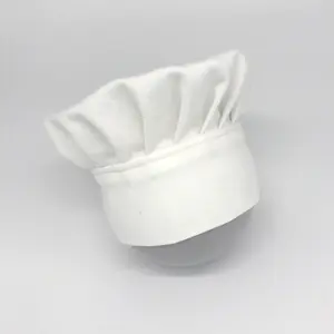 Soft And Comfortable Handmade Cotton Chef Hat Baby Accessories For 1 Month Newborn Baby Photography