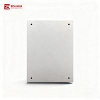 Boîtier Électrique Métallique Robuste ECcontrol, Classe IP65, Boîte de Distribution, Gestion du Câblage Industriel et Commercial, Revêtement Poudré
