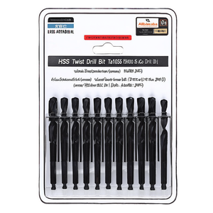 Hss Twist <b>Drill</b> <b>Bit</b> Ta1055 Black Short Series Hss Co <b>Drill</b> <b>Bits</b> - Product Image 2