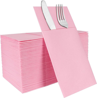 Serviettes de table jetables imprimées personnalisées en gros, 1 pli, colorées, pour mariage