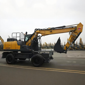 Nouvelles arrivées Machines d'excavation Excavatrice sur pneus XE160W 104 kW avec godet de 0.58 m³ et vitesse de déplacement de <span class=keywords><strong>35</strong></span> <span class=keywords><strong>km</strong></span>/h - Product Image 2