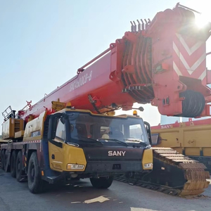รถเครนเคลื่อนที่ทุกพื้นที่ ได้รับการรับรองมาตรฐาน มือสอง ยี่ห้อซานี่ ขนาด 220 ตัน ระบบไฮดรอลิก ยกสูงได้ พร้อมเครื่องยนต์ - Product Image 1