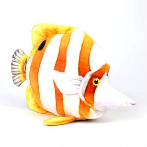 Joli jouet en peluche de haute qualité Ocean Buddies Copperband Butterflyfish en tissu de coton avec remplissage en coton PP - Product Image 6