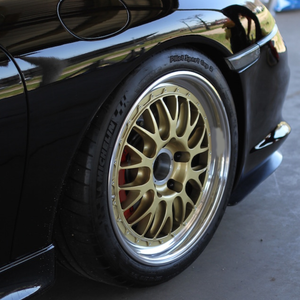 Jantes en alliage forgé chromées sur mesure en 2 pièces 5x120/130/114.3 E88/E87 15-19 pouces <span class=keywords><strong>Centre</strong></span> doré pour Audi - Product Image 4