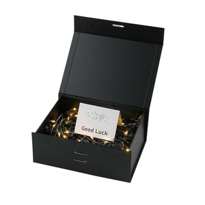 China Manufacturing Paper Gift Boxes Black Rigid Gift Box Manufacturer Foldable Gift Box Packaging Foldable Prufum Gift Box - Product Image 3