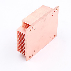 ฮีทซิงค์ทองแดงแบบฟันเฟือง Chuan Yue รุ่น ZRD-006 หม้อน้ำ CNC ความหนาแน่นสูงสำหรับการกระจายความร้อน - Product Image 2