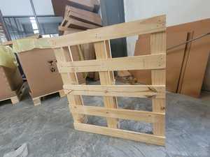 Palettes d'expédition en bois traitées thermiquement de taille personnalisée pour l'exportation, le stockage en entrepôt et la logistique - Product Image 2