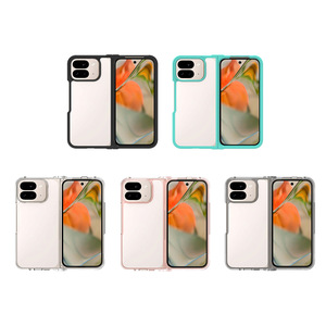 2Mm Rõ Ràng Cover Quay Lại Cho Google Pixel <span class=keywords><strong>10</strong></span> Pro Gấp Chống Xước Chống Sốc Bảo Vệ Lật Điện Thoại Di Động Trường Hợp - Product Image 6